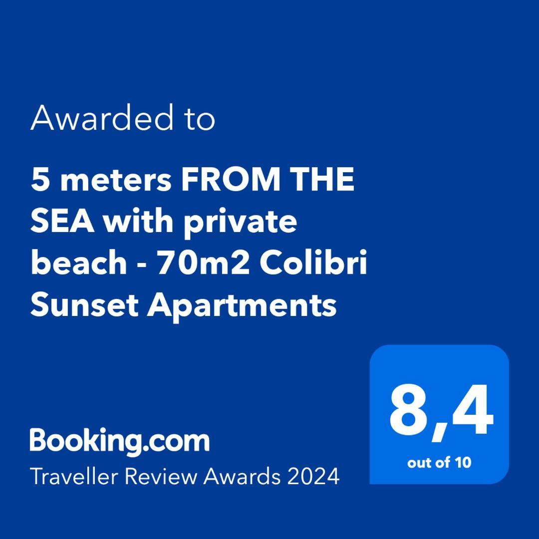 5 Meters From The Sea With Private Beach - 70M2 Colibri Sunset Apartments Sveti Petar  Ngoại thất bức ảnh